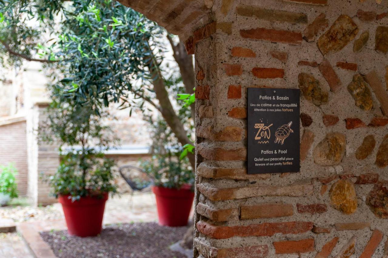 Hotel La Vieille Demeure Torreilles Exterior foto