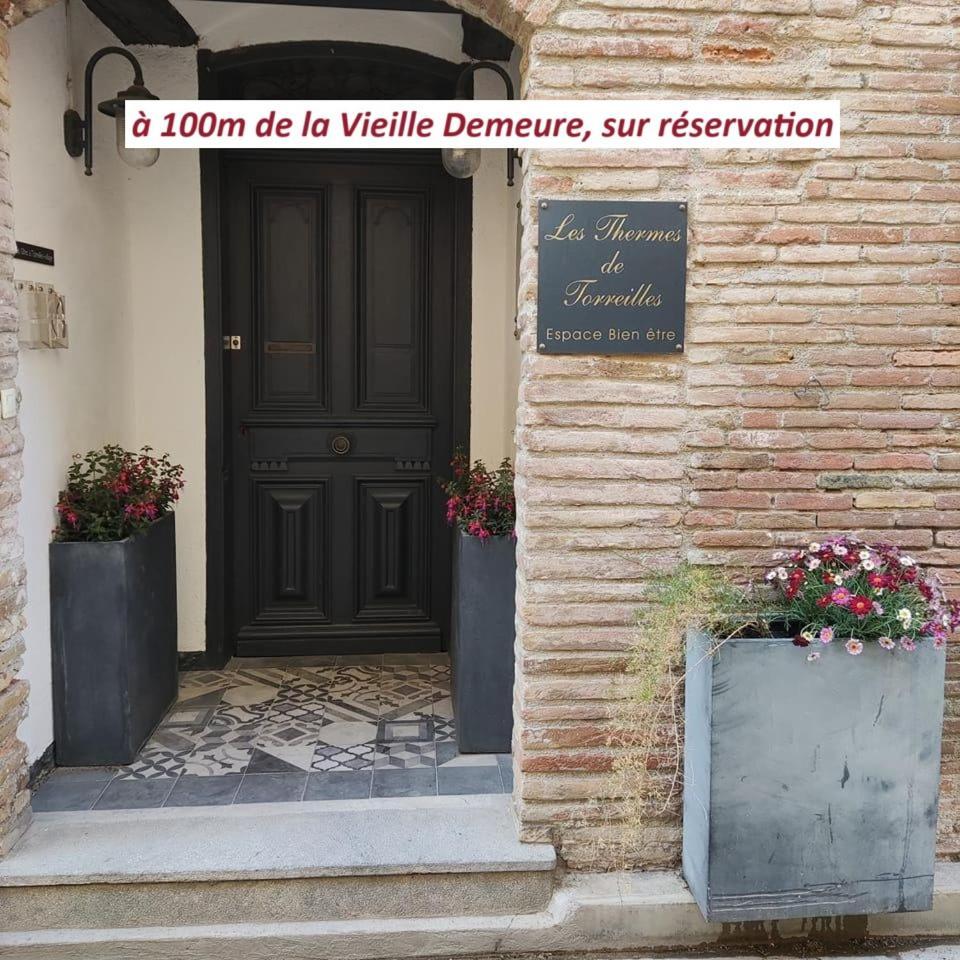 Hotel La Vieille Demeure Torreilles Exterior foto